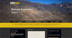 Desktop Screenshot of minsud.com
